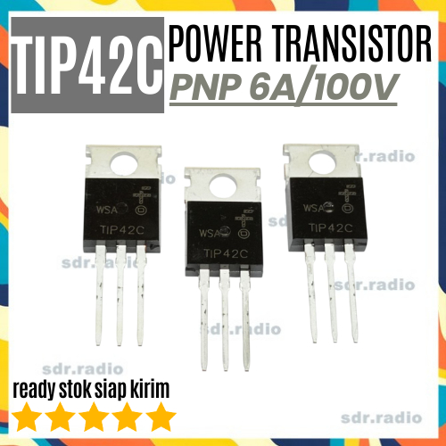 TIP42C TIP42 TIP 42 ทรานซิสเตอร์ PNP TO-220 IC ทรานซิสเตอร์ TIP 42 C 42C 42C TIP42 TIP42C TIP42C ST-