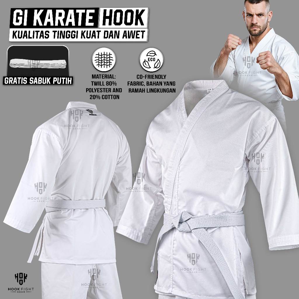 Karate Gi Hook Premium Karate Hook Training Uniform