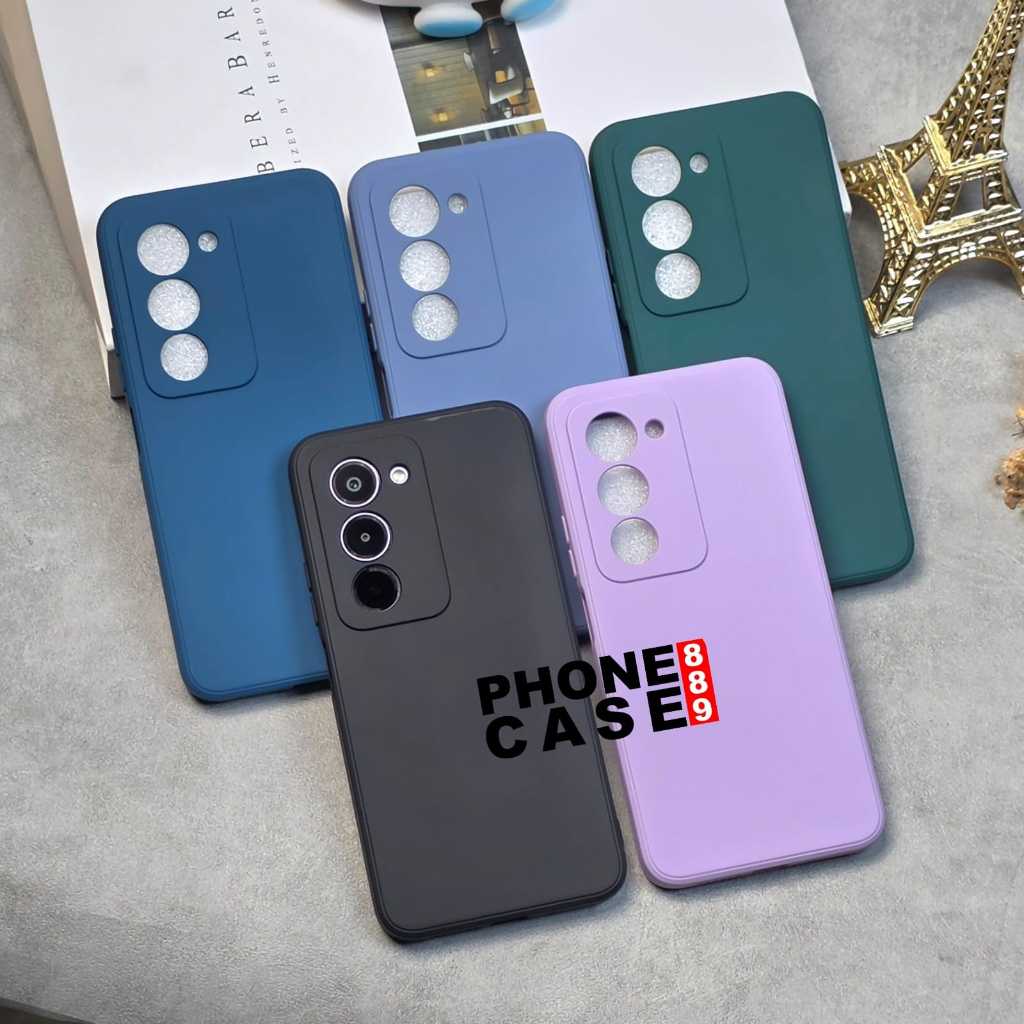 REDMI 15 REDMI 15C กรณี MACAROON SQUARE LIQUID EDGE SOFT CASE REDMI 15 REDMI 15C