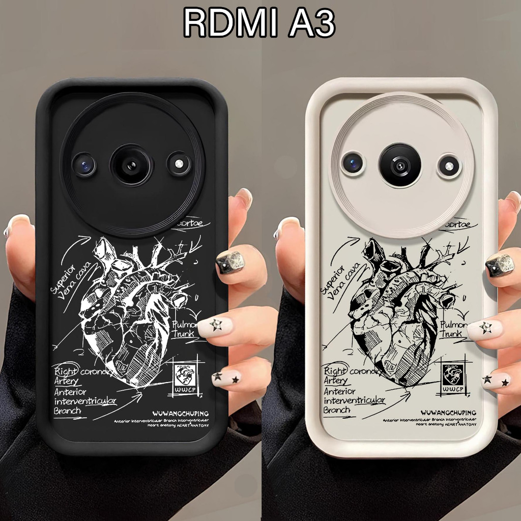 Softcase ยาง Redmi A3 Redmi A5 - ปลอก Hp Redmi A3 Redmi A5 - Sarung Redmi A3 Redmi A5 - เคส Hp Redmi