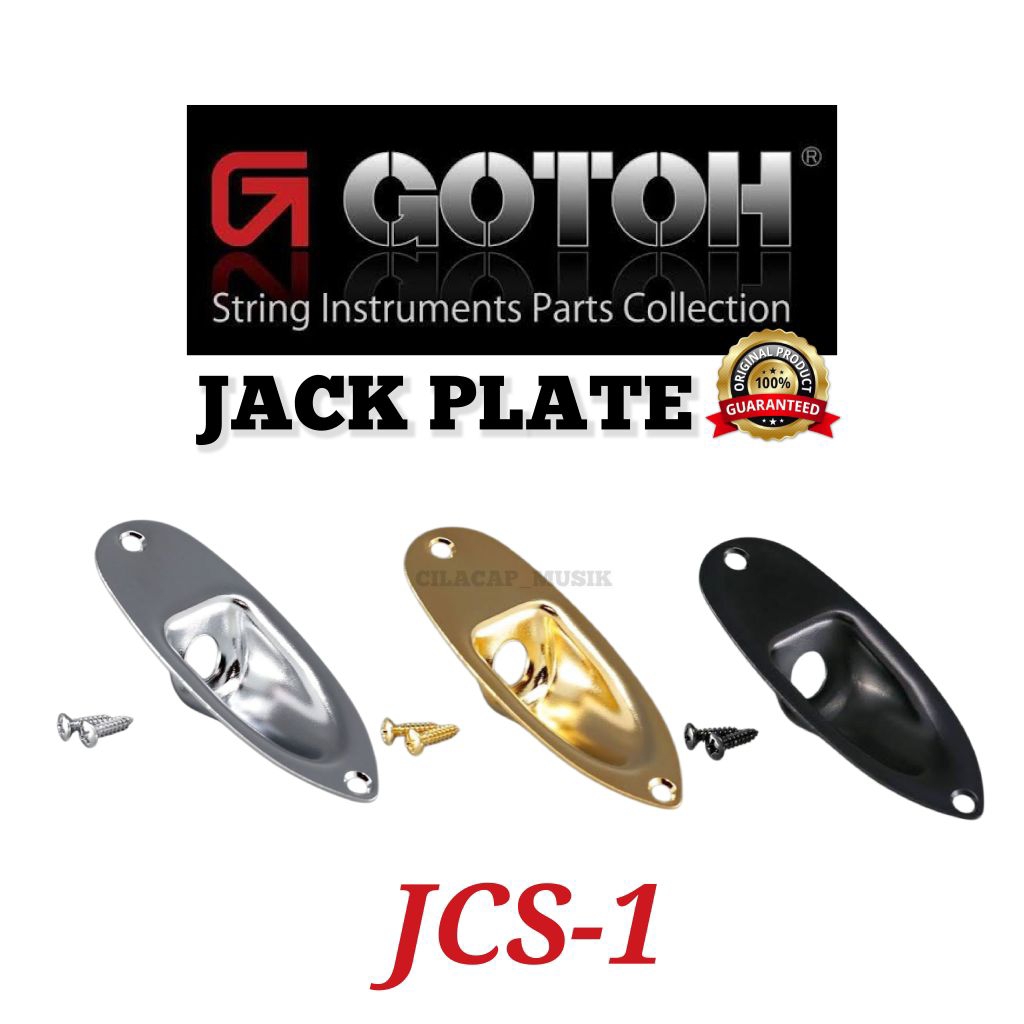 JACK PLATE GOTOH JCS 1 JACK KEONG GOTOH JCS-1 ต้นฉบับ
