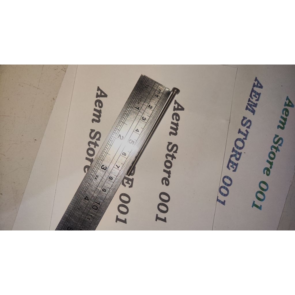 Bolt L M3 x 70 (7ซม.) สแตนเลส 304 THE A2-70