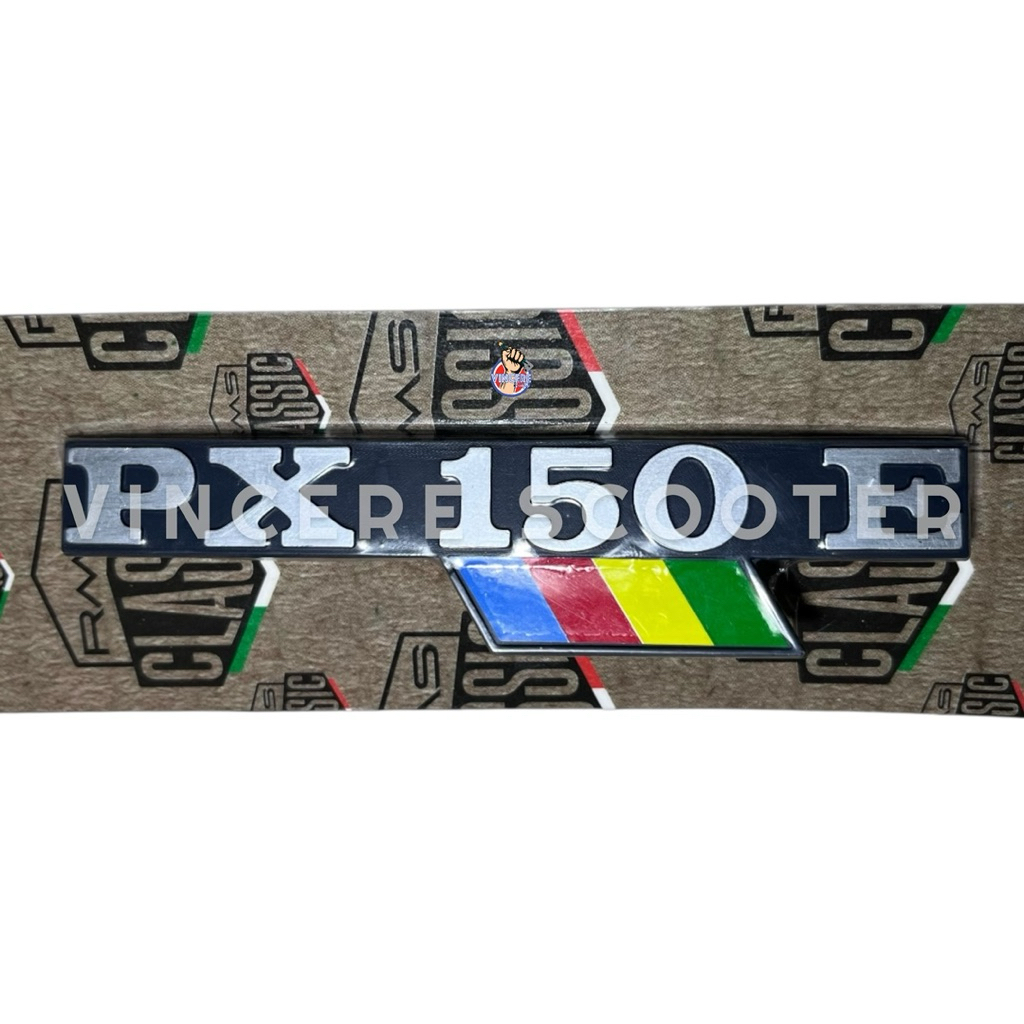 PX150E RMS Vespa PX Excel สัญลักษณ์ Tepong ด้านข้างพิเศษ