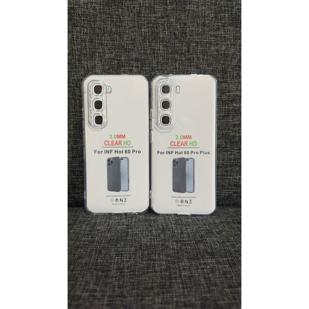 เคสใสแบบนิ่มสําหรับ Infinix Hot 60, Infinix Hot 60i, Infinix Hot 60 Pro, Infinix Hot 60 Pro Plus