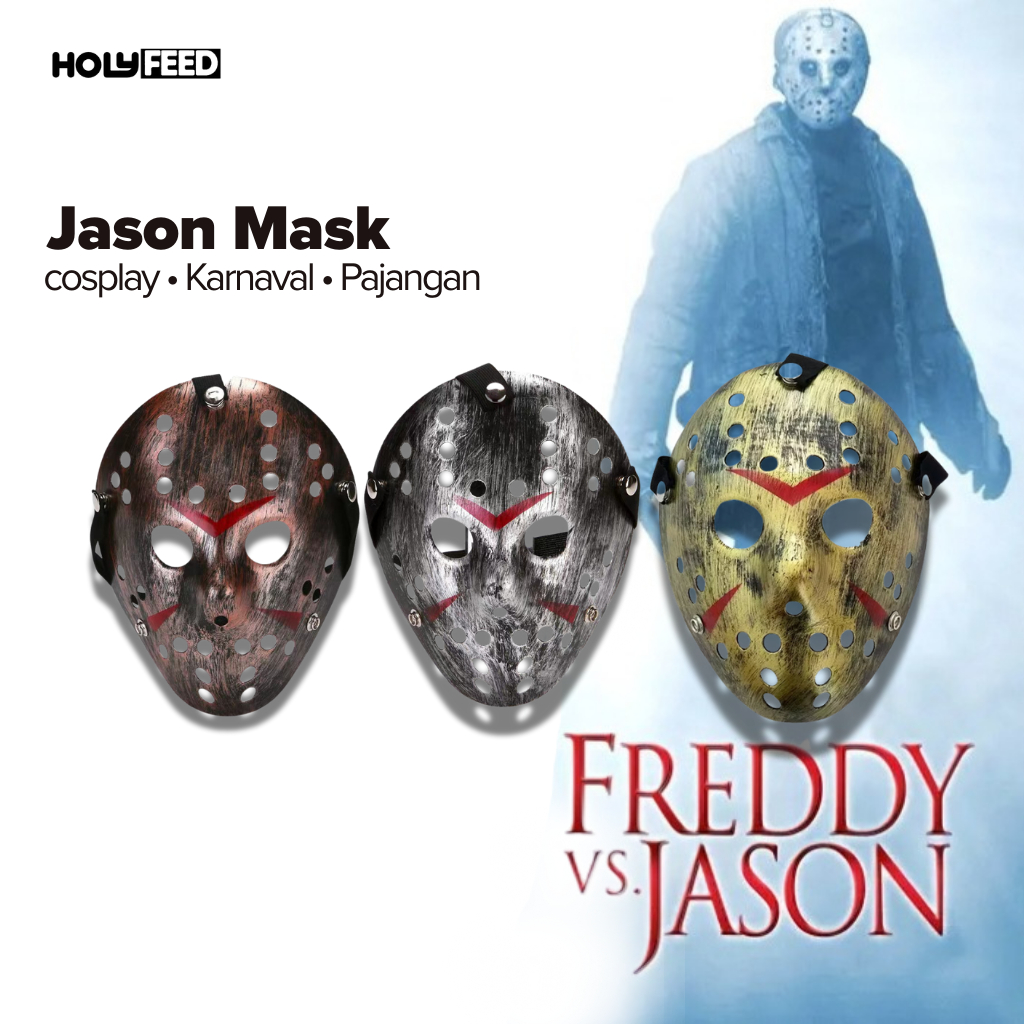 Freddy Vs Jason MASK Halloween Horror Fashion MASK PSYCHOPATTER MASK