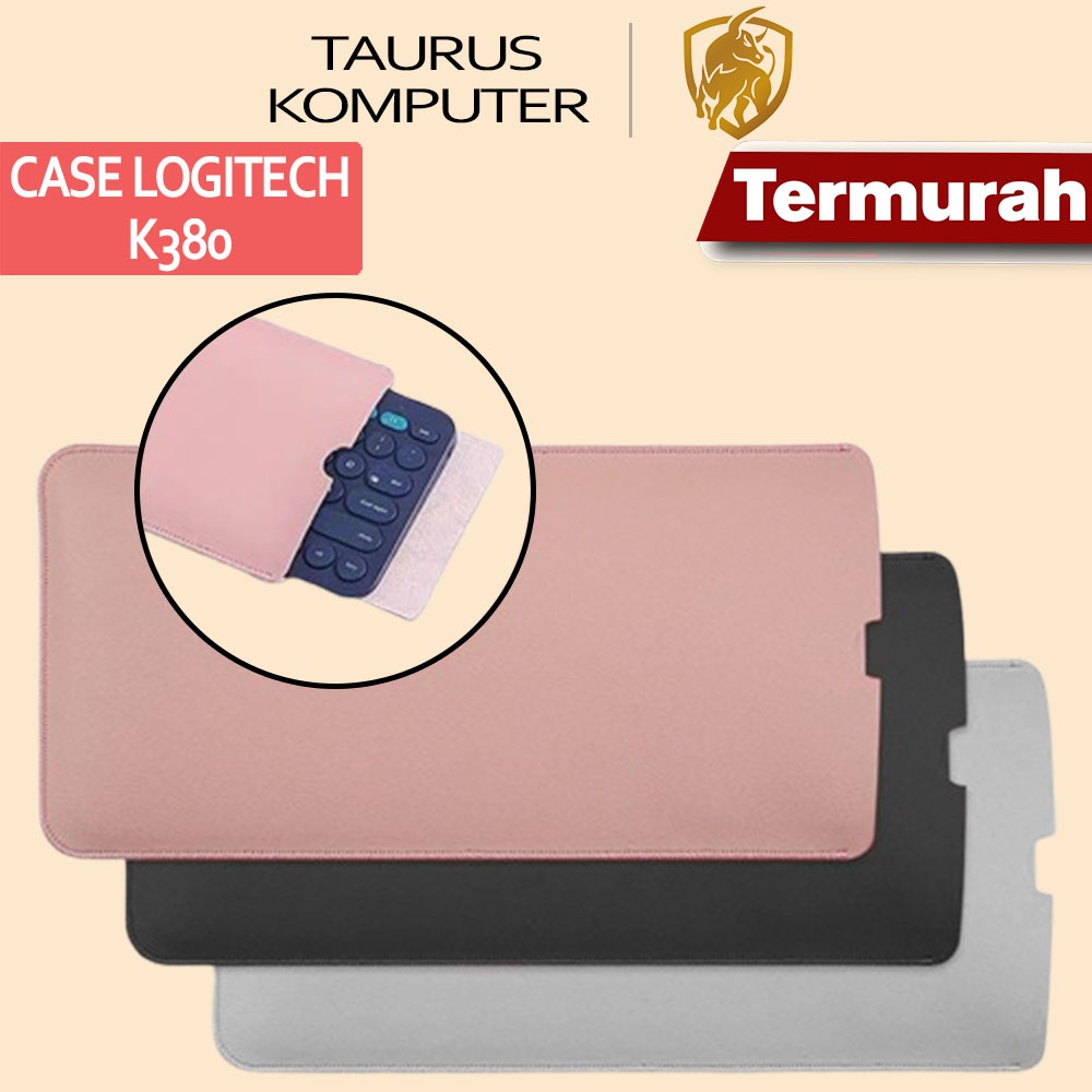 Logitech K380 Cover Case Casing Pouch Storage Bag คีย์บอร์ดไร้สาย Logi K380 Leather