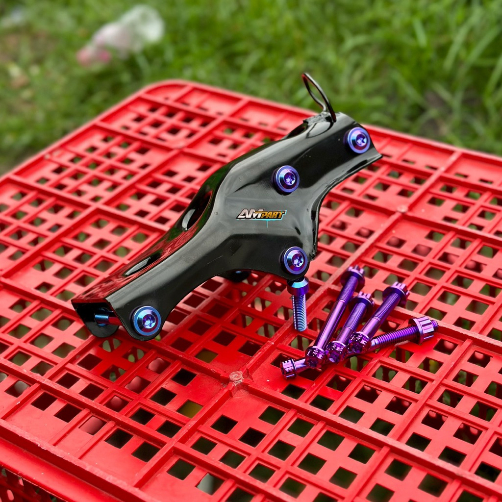 MESIN TITANIUM BOLT TIGER TITANIUM SALAYA ENGINE PANEL BOLT