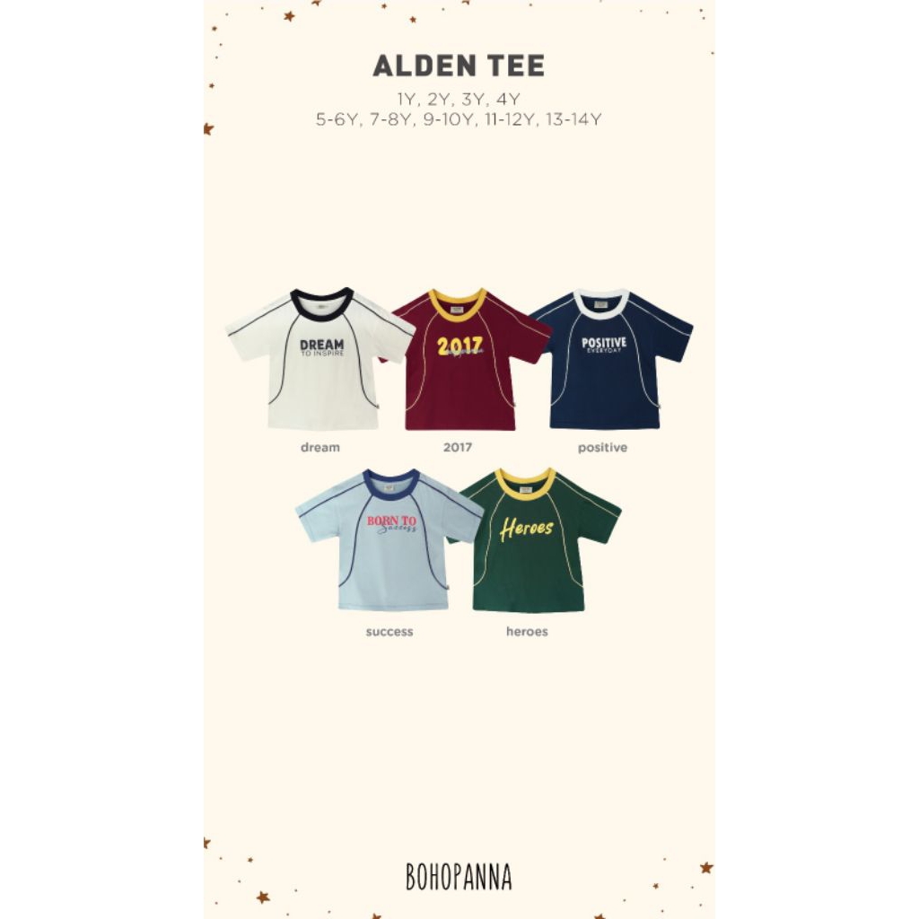 เสื้อยืด BOHOPNA ALDEN
