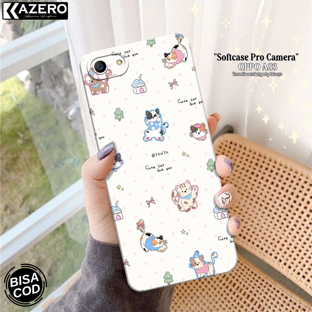 เคส HP ล่าสุด OPPO A83 - เคสแฟชั่นการ์ตูน - OPPO A83 Softcase - กล้อง Pro - เคส OPPO A83 - เคส OPPO 