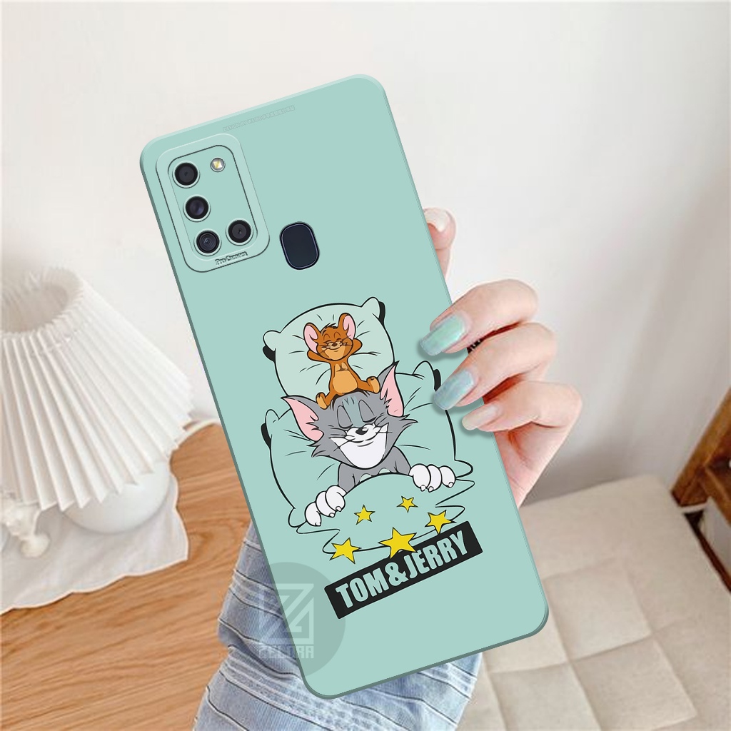 เคส Samsung Galaxy A21S - เคสแฟชั่น Tom And Jerry - Samsung Galaxy A21S Softcase - เคส Samsung Galax