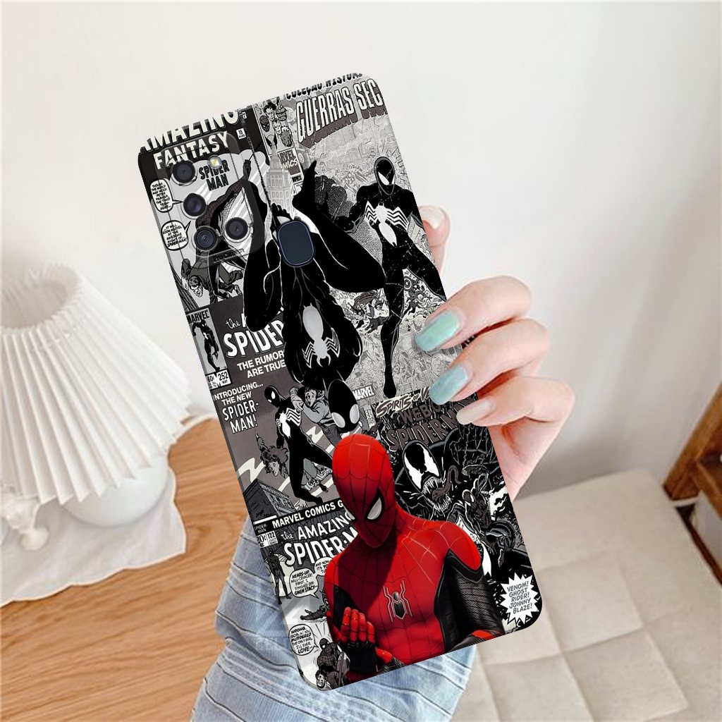 เคส Samsung Galaxy A21S - เคสแฟชั่นสไปเดอร์แมน - เคส Samsung Galaxy A21S Softcase - เคส Samsung Gala