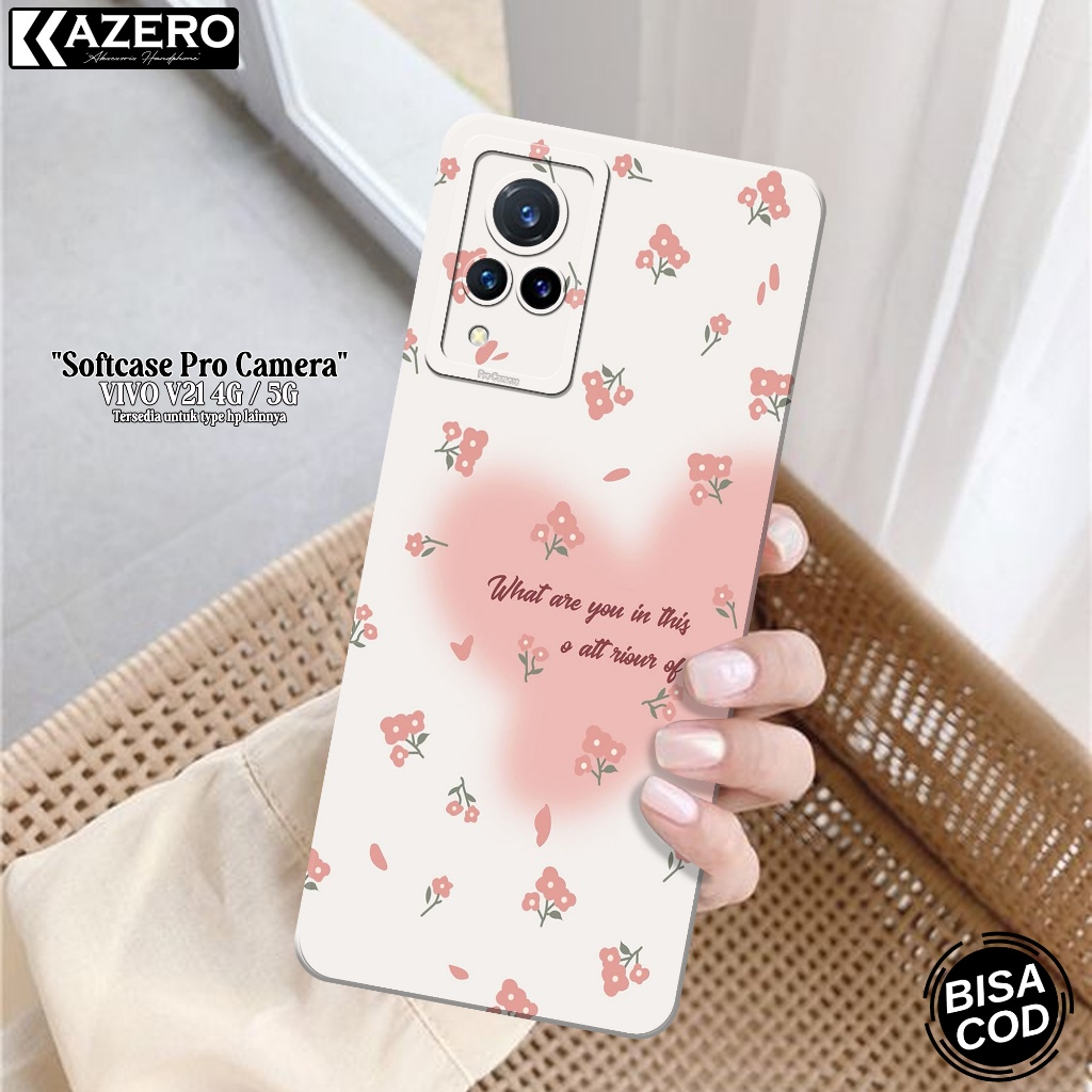 เคส VIVO V21 4G / 5G ล่าสุด - เคสความงามแฟชั่น - เคส VIVO V21 4G / 5G - เคสซิลิโคนกล้อง Pro - เคส VI
