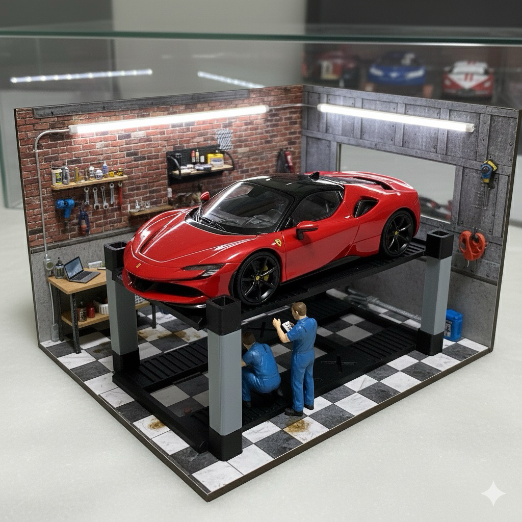 1:32 Scale diecast Display rack Car Display Model 1/32 Scale