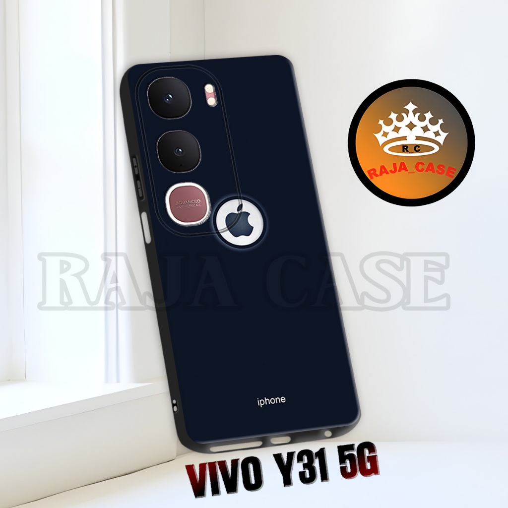 ยาง Rc20/Softase Hp VIVO Y31 5G - Apple Motif - เคส Hp VIVO Y31 5G - เคส VIVO Y31 5G - ซิลิโคน VIVO 