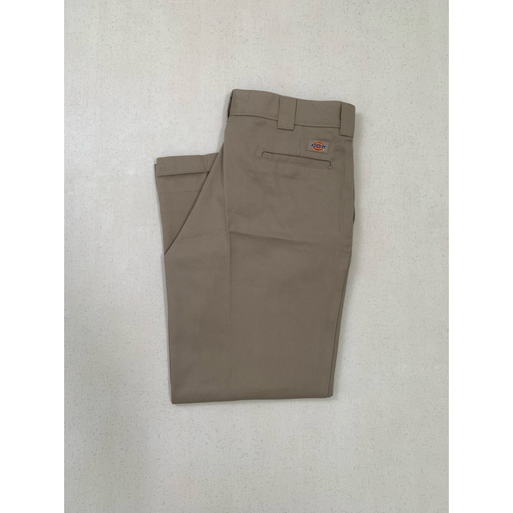 DICKIES - 874F ORIGINAL FIT WORK PANTS DESERT SAND SIZE 36