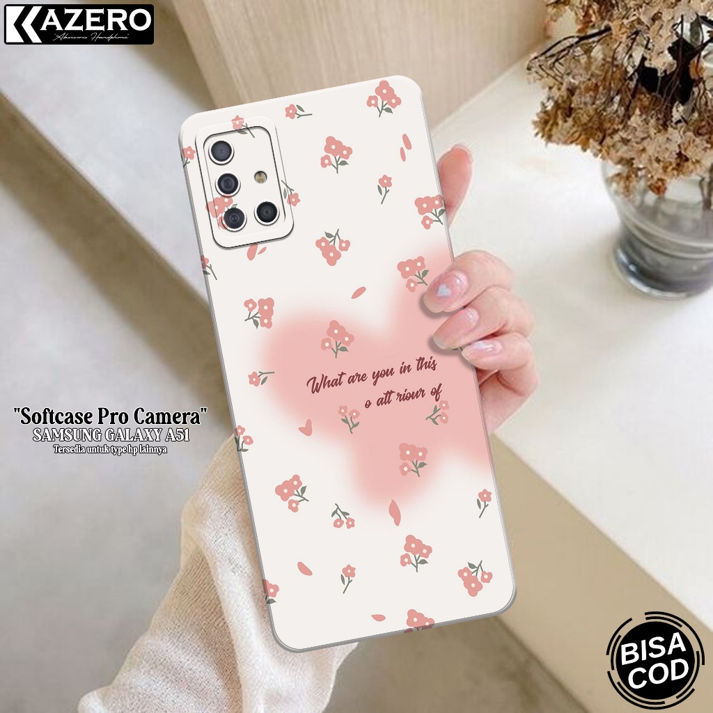 เคส HP Samsung Galaxy A51 - เคสมือถือแฟชั่น Aesthetic - เคส Samsung Galaxy A51 - ตัวป้องกันโทรศัพท์ 