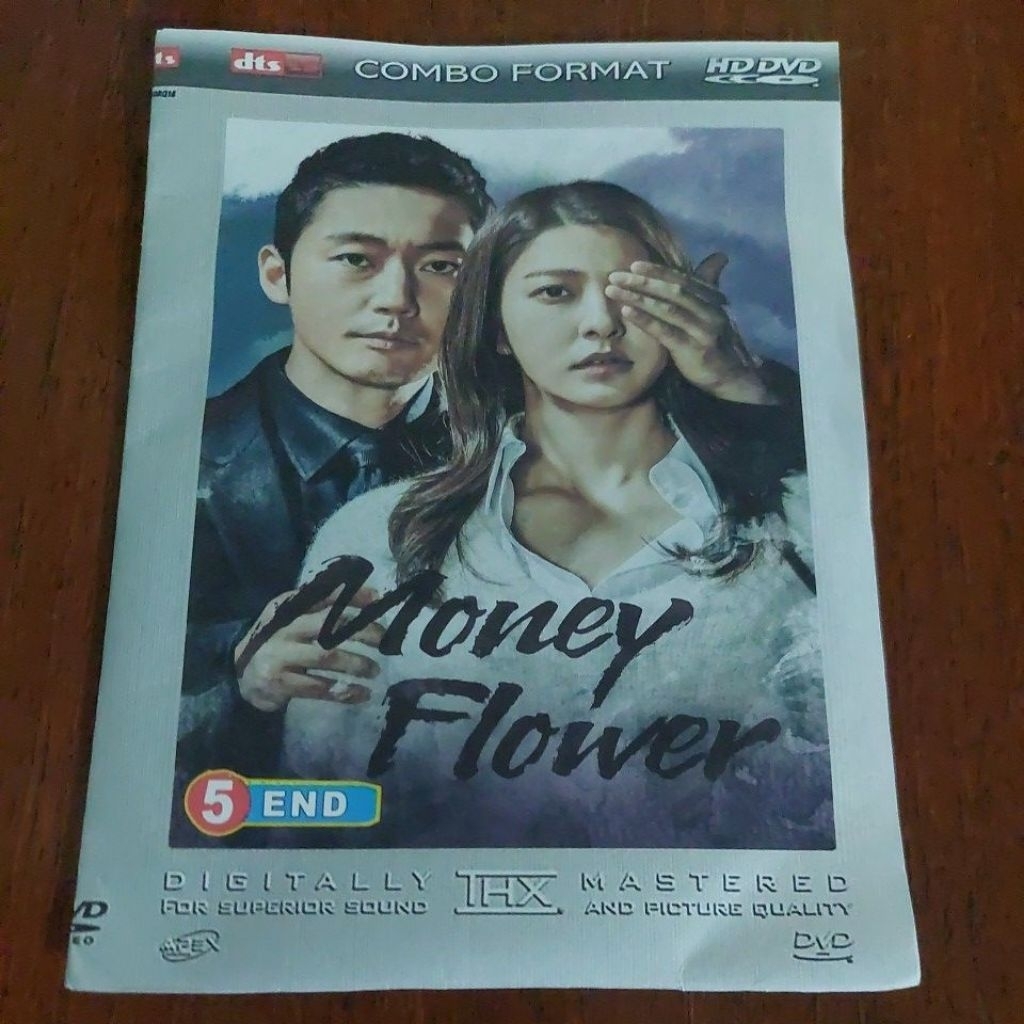 ( DVD DRAMA KOREA ) " MONEY FLOWER " 5DISC END / JANGK HYUK - HAN SO HEE