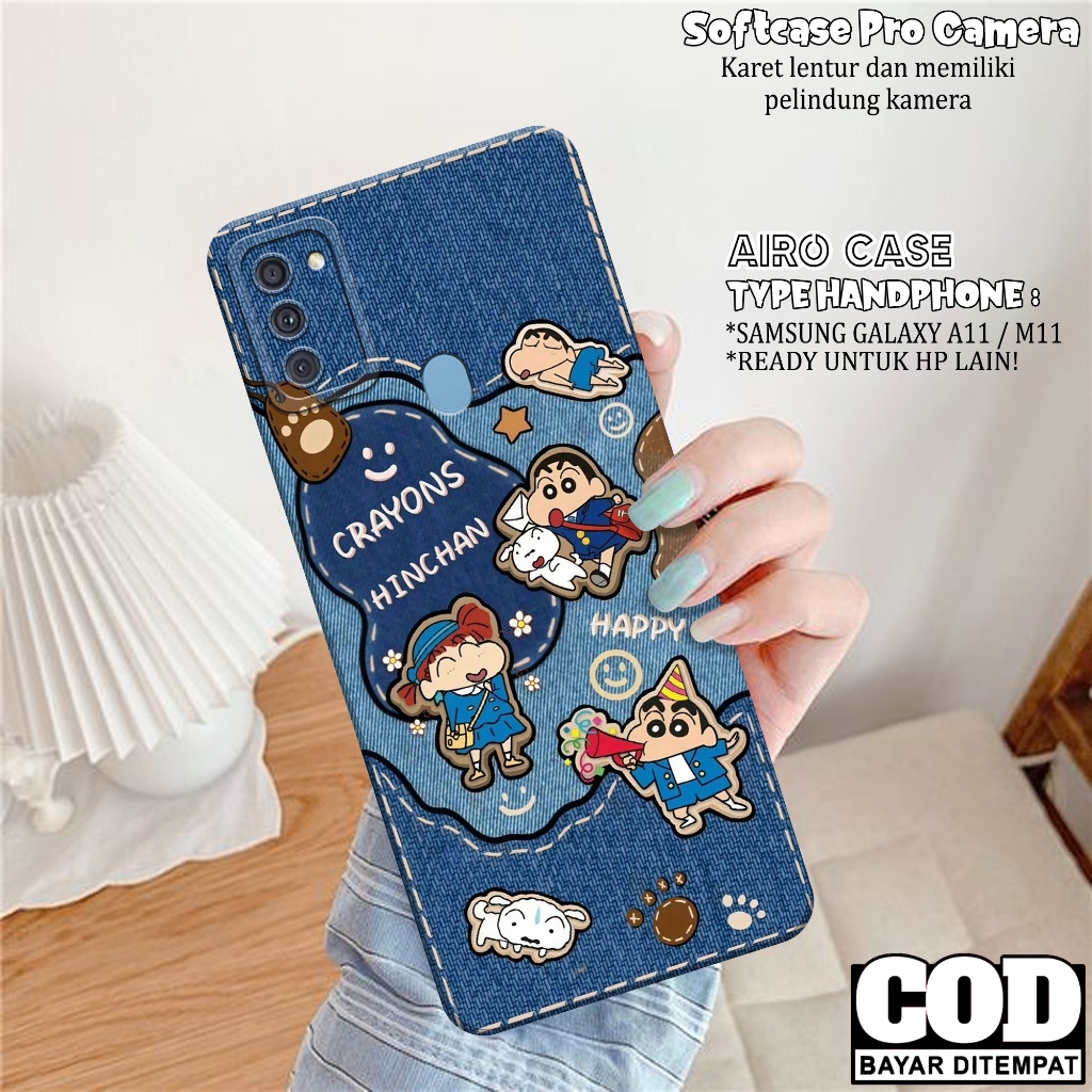 เคส HP SAMSUNG GALAXY A11/M11 - SAMSUNG GALAXY A11/M11 Softcase - เคสแฟชั่นการ์ตูน - เคส SAMSUNG GAL