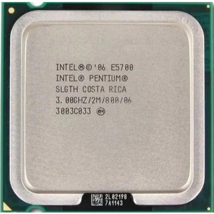โปรเซสเซอร์ Intel Pentium Dual Core E5300, E5400, E5500 E5700 LGA 775
