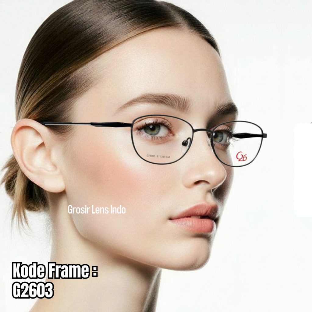 RECOMMENDED GLASSES FRAME G26 ดั้งเดิมพร้อมการรับประกัน G2603 SIZE 51