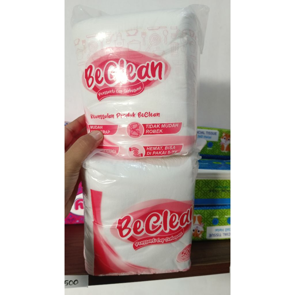 กระดาษทิชชู่หม้ออเนกประสงค์ Be Clean 500g