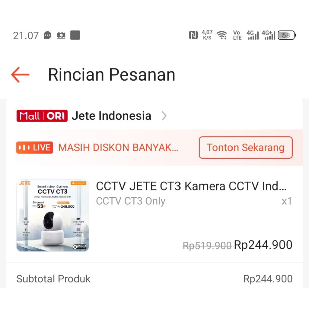 Jete ct3 มือสอง*****