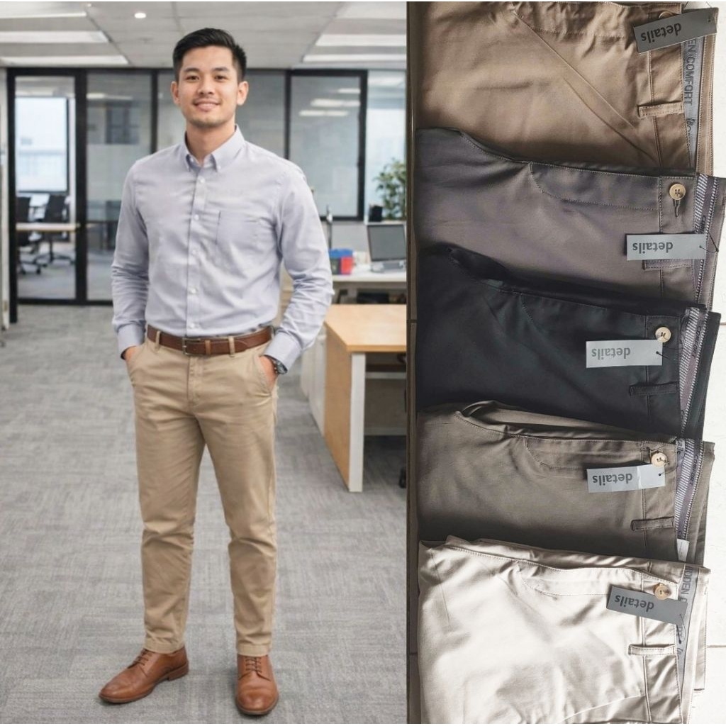 กางเกง D3TAILS FORMAL CHINOS