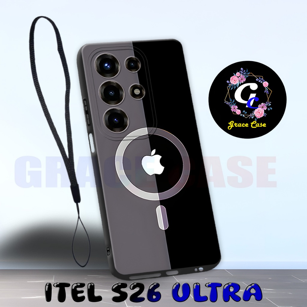 HP (GC28) ใหม่ล่าสุด 2024 ITEL S26 ULTRA Rubber Softcase | เคส Magsafe | ITEL S26 ULTRA ใหม่ล่าสุด 2