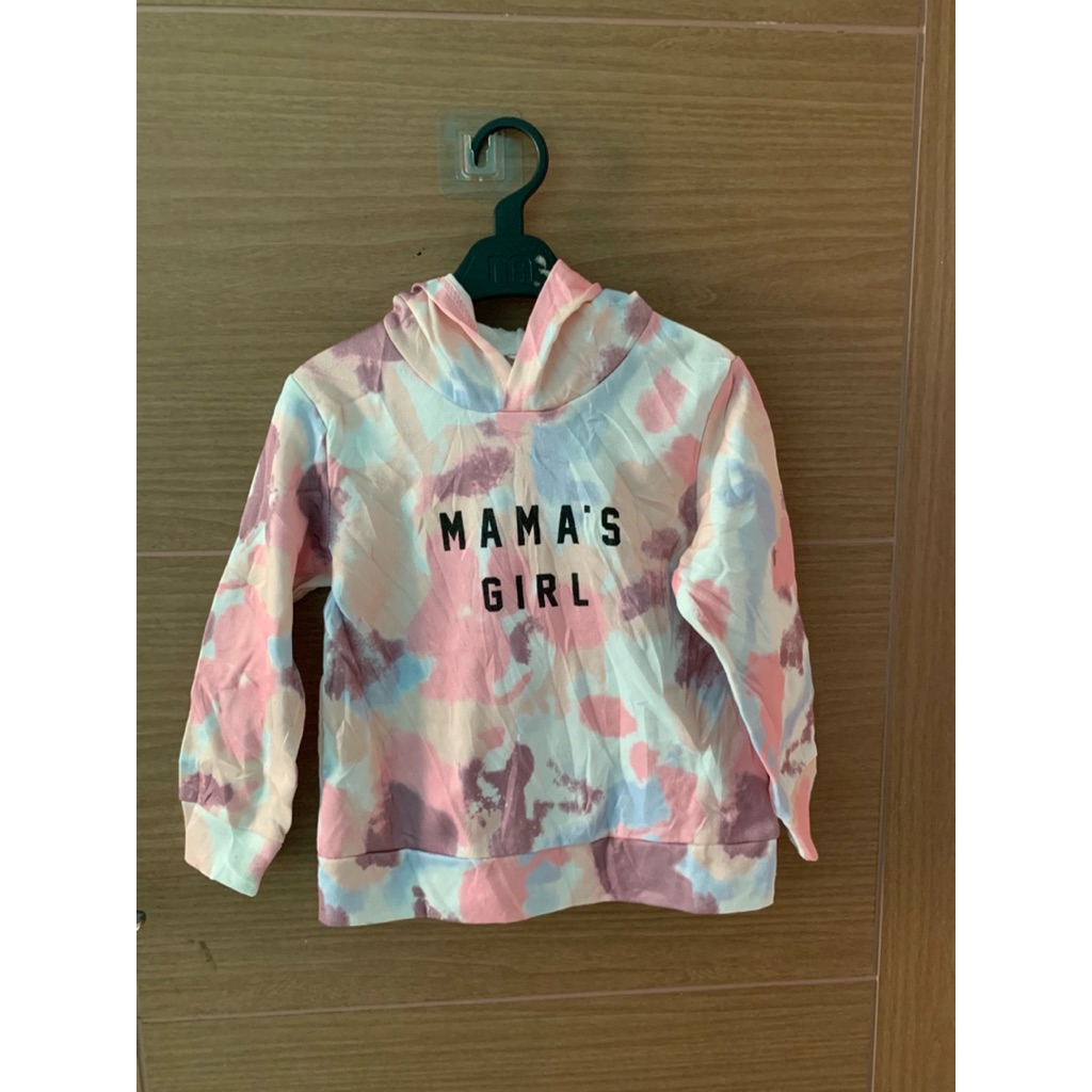 4-7 (Y) เสื้อฮู้ดเด็กผู้หญิง Shein Tie Dye