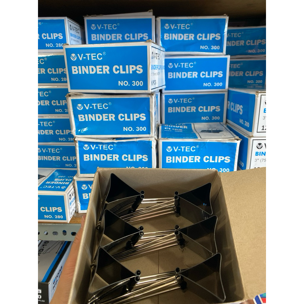 Binder Clip No. 300 (6 ชิ้น) / Binder Clip 3 นิ้ว (75 มม.)