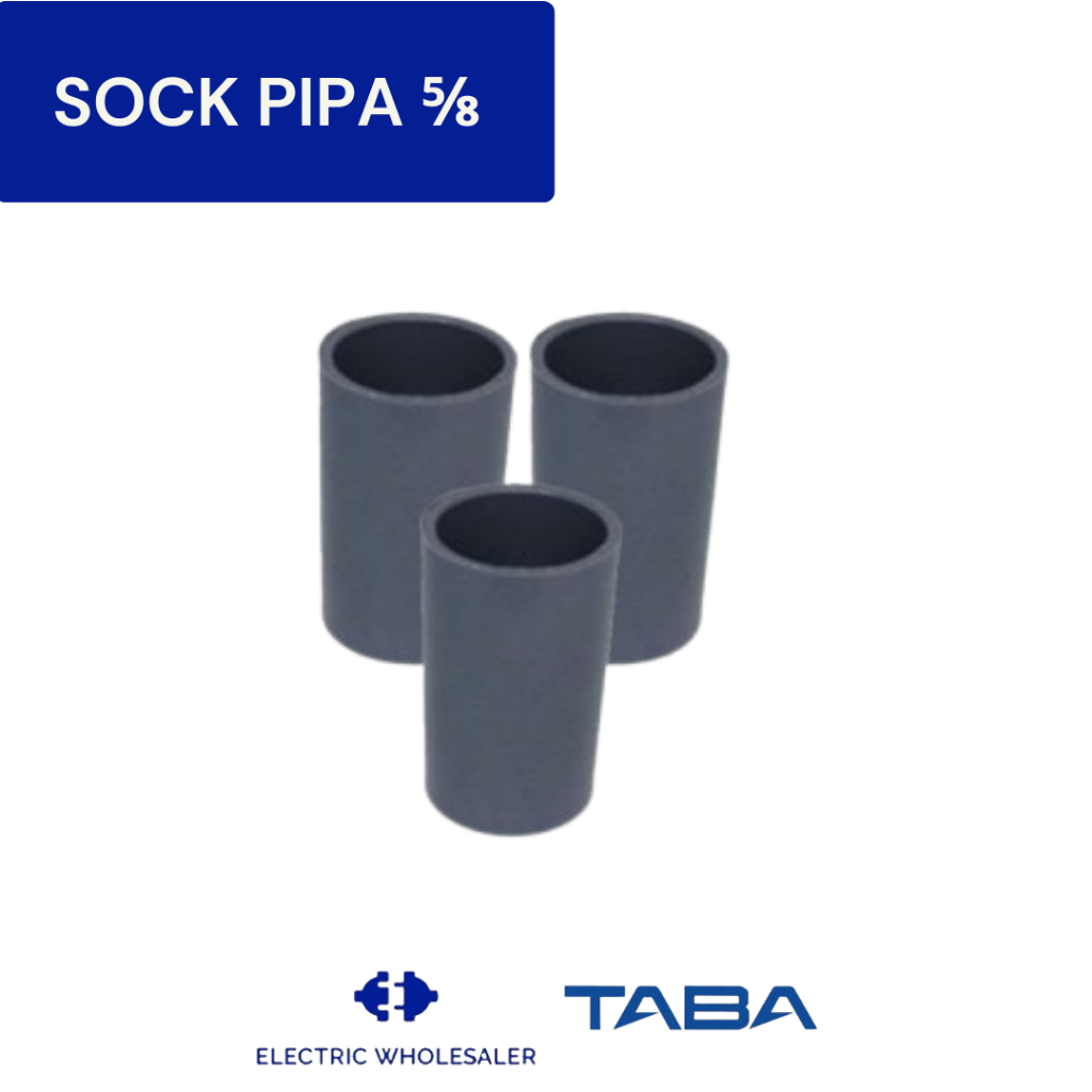 SOCK, INBOWDUS, TDUS, T PIPE SIZE 5/8