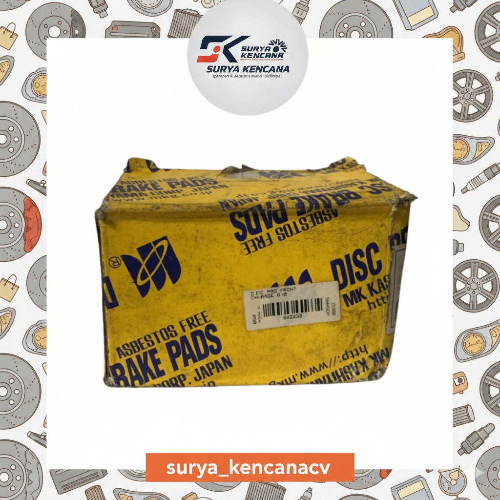 แผ่นหน้า/แผ่นพับ DAIHATSU CHARADE SDN G10 ORIGINAL MK D2012