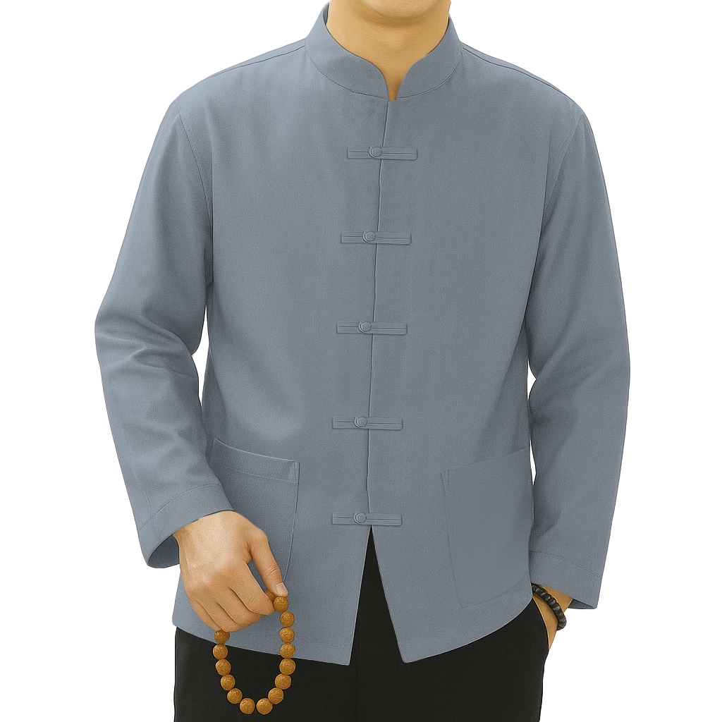 KATUN LM 17152 แขนยาวผู้ชาย Koko Top KOKO CHEONGSAM IPMAN เสื้อตรุษจีน Size M - XXXL / เสื้อผู้ใหญ่ช