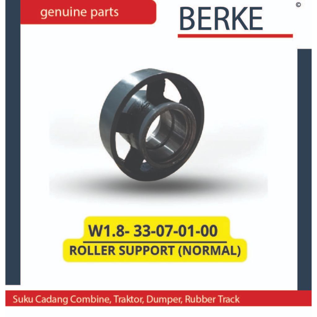 ROLLER SUPPORT (NORMAL) สําหรับ NDR85 / W1.8.33-07-01-00 (N) อะไหล่รถเกี่ยวข้าว