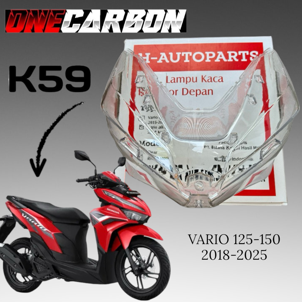 Vario ใหม่ 125 150 Led ไฟหน้าแก้ว K59J K60R 2018 2022 K2V H-autopart Stanley VARIATION99PART
