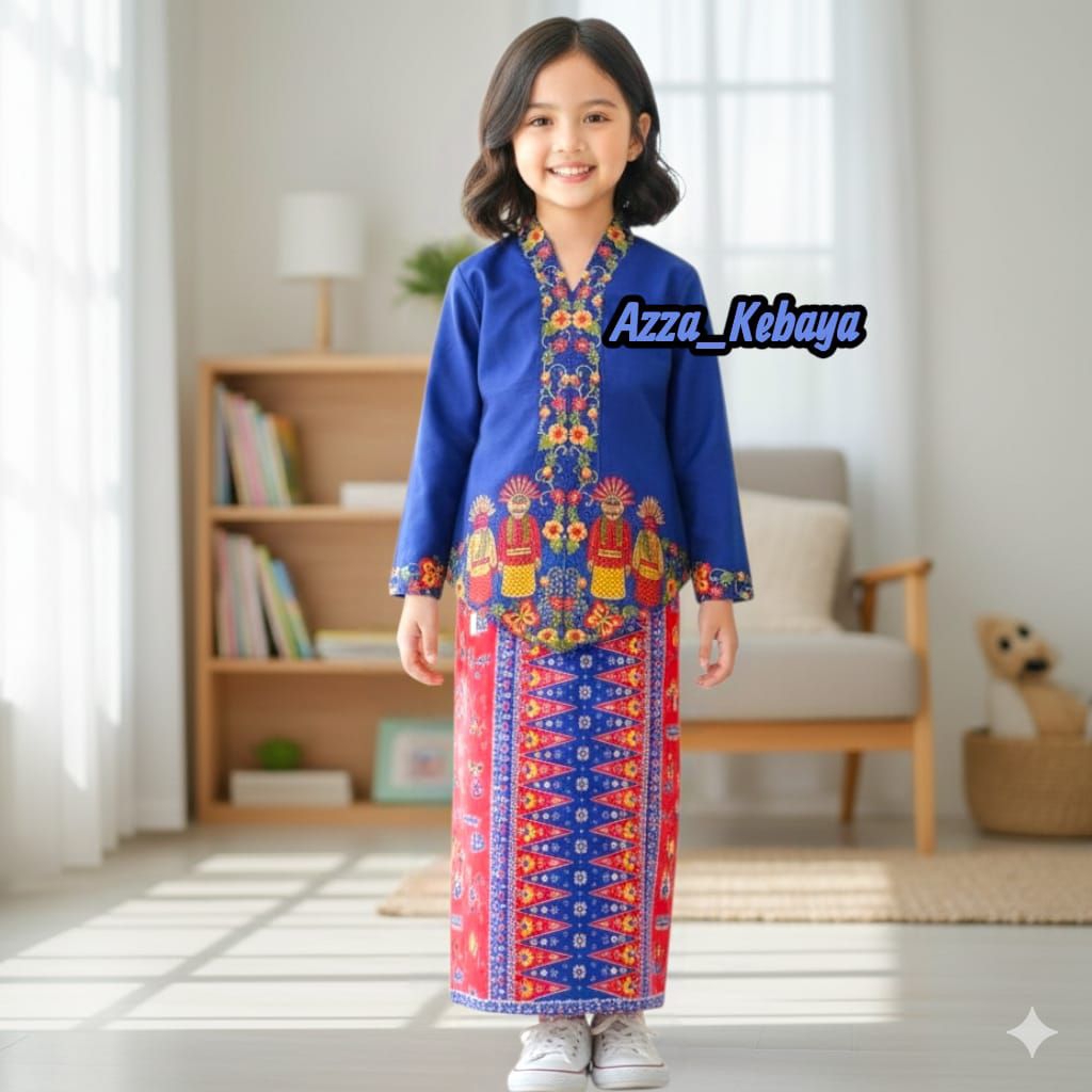 ENCIM KEBAYA SET FOR ELEMENTARY SCHOOL CHILDREN/CHILDRENS ENCIM KEBAYA // CHILDRENS NONE KEBAYA // E