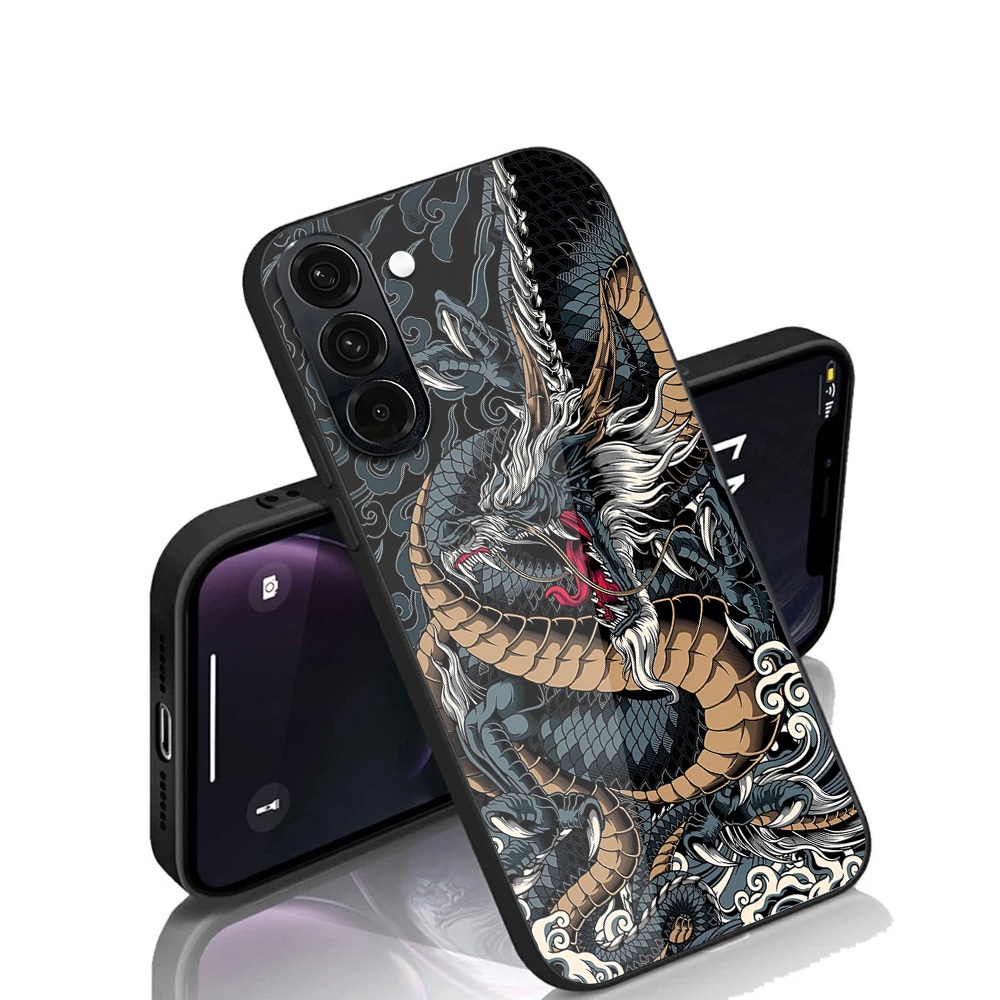 [M08] Samsung A56 Glass Glitter Softcase - เคส Samsung A56 Glossy - เคสกระจก Samsung A56