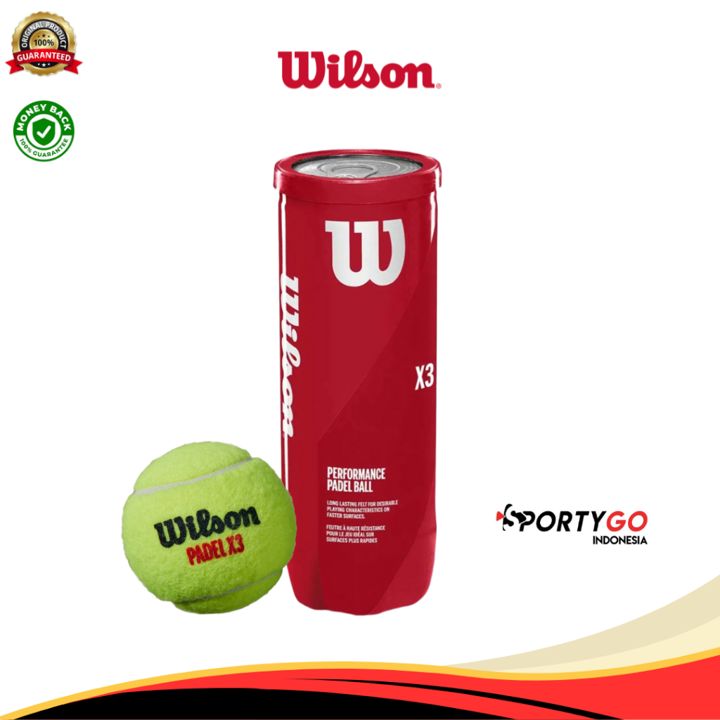 WILSON X3 บอลปาเดล | ลูกบอลปาเดล