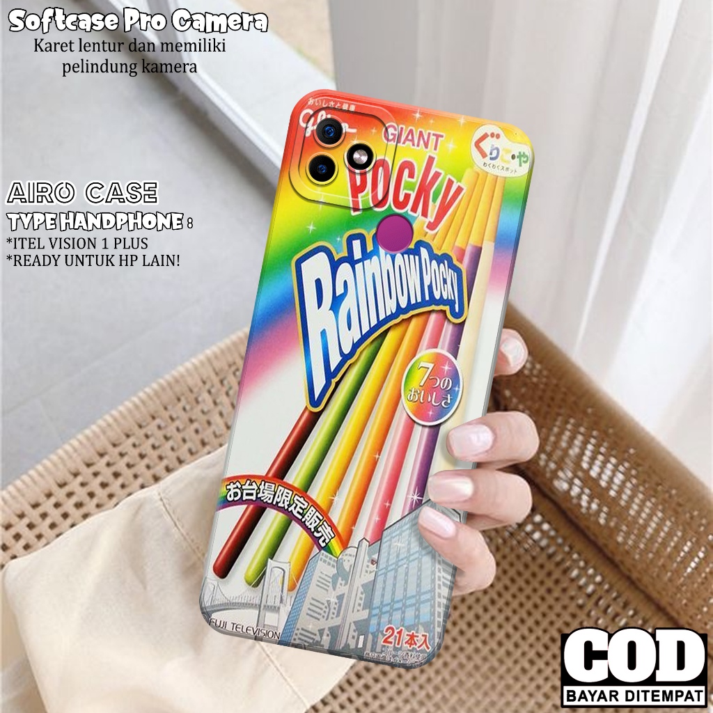 Softcase ITEL VISION 1 PLUS เคสล่าสุด ITEL VISION 1 PLUS แฟชั่นเคส FOOD ITEL VISION 1 PLUS Kesing VI