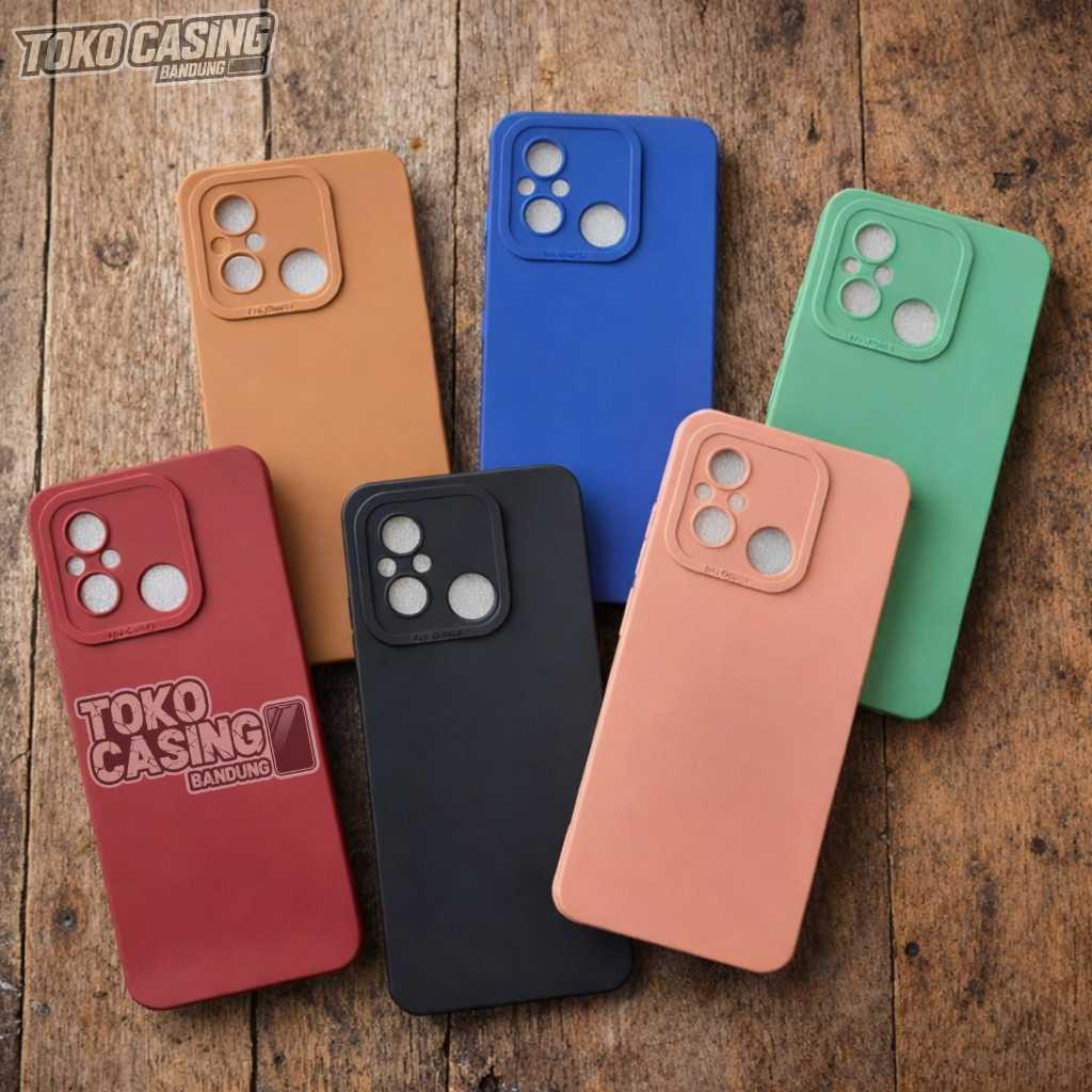 เคสกล้อง Xiaomi Redmi 12C Pro (22120RN86G) เคสธรรมดา