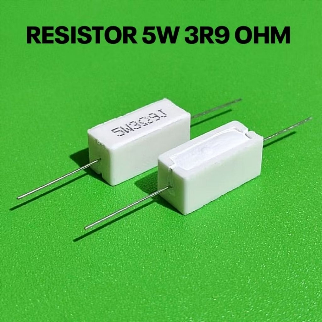 5W 5WATT 3R9 OHM ROHS CHALK RESISTOR