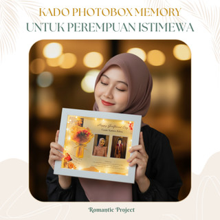 Frame Photo Box Kolase Foto Kado Pacar