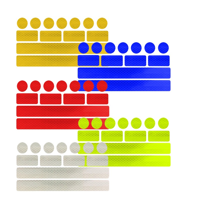 MATA CAHAYA Cat Eye Reflector สติกเกอร์สะท้อนแสง Night Light Reflector สติกเกอร์สําหรับรถจักรยานยนต์