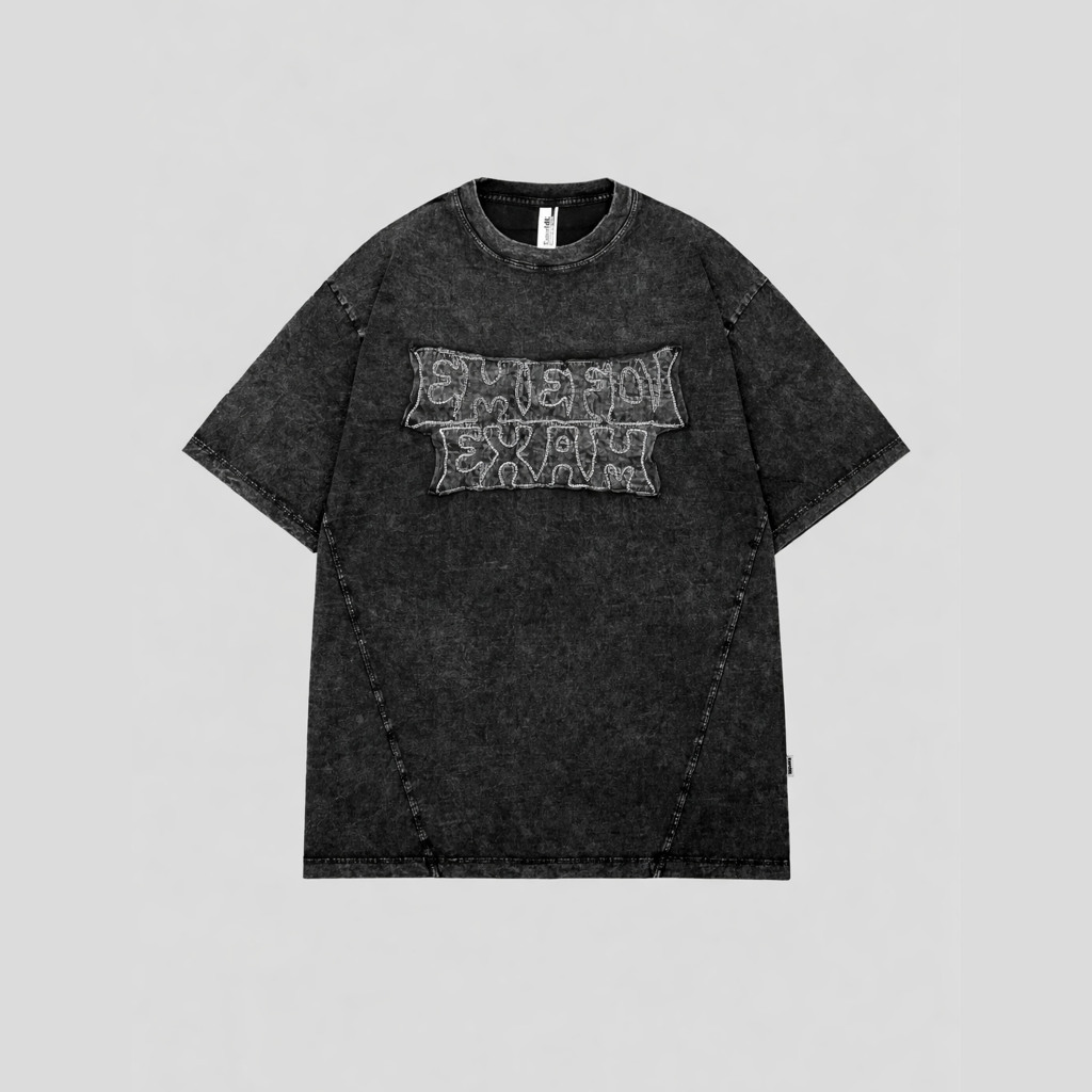 EMEFDI TSHIRT OVERSIZE รหัส BEBL WASHED - COTTON TSHIRT