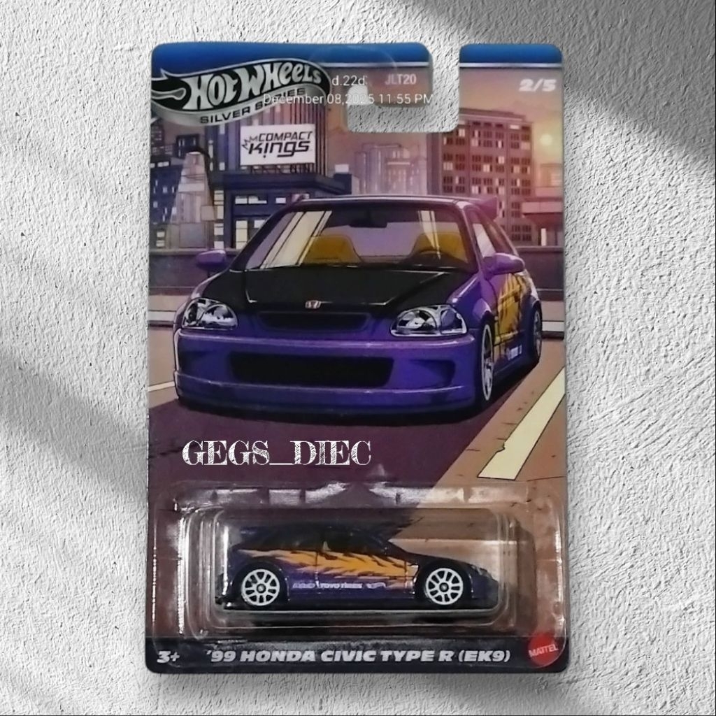 Hot Wheels 99 Honda Civic Type R (EK9)