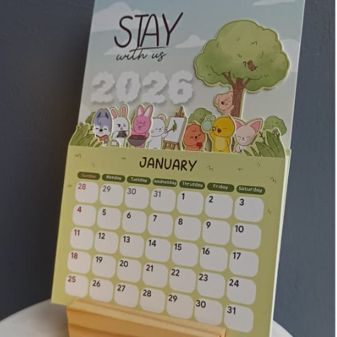 SEUMIRK - SKZOO 2026 STACKING CALENDER