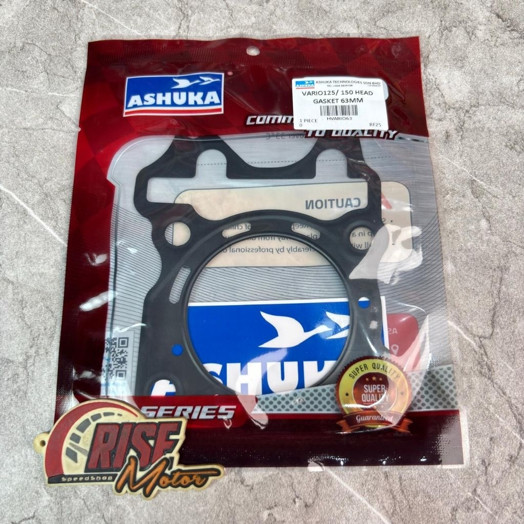 PAKING HEAD METAL VARIO 150 PCX 150 UK 63 ASHUKA