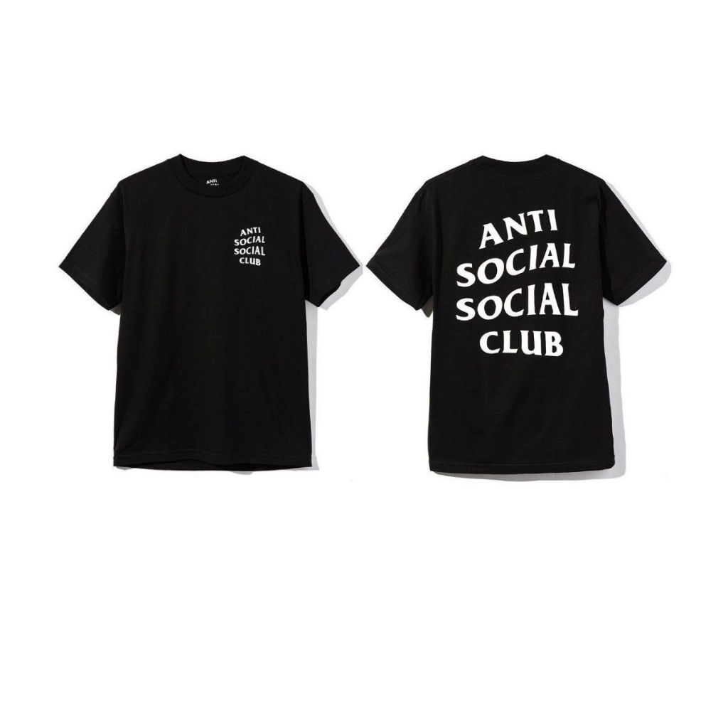 เสื้อยืด Anti-Soxiial Social Club ผ้าฝ้ายพรีเมี่ยม ASSC เสื้อยืด Anti-Social Club เสื้อผ้าสําหรับผู้