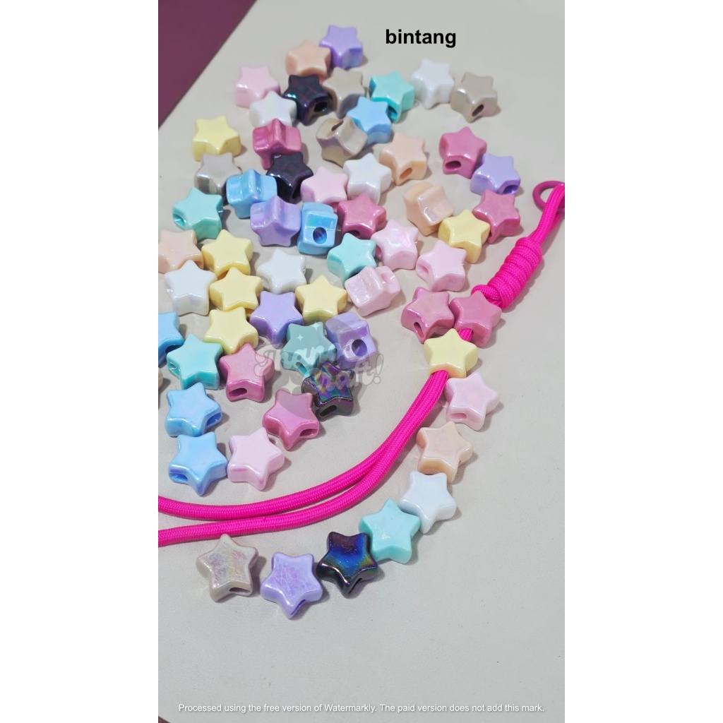 LUXURY BEADS/ BARRIER/ PANDORA COLOR-I 5MM PARACORD ROPE LARGE HOLES/PCS