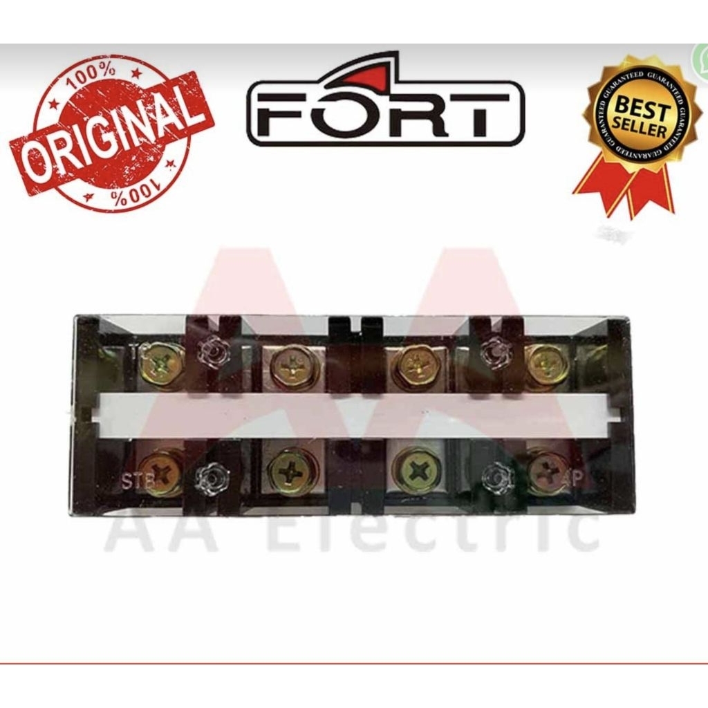 TERMINAL BLOCK TC-604 4 เสา FORT